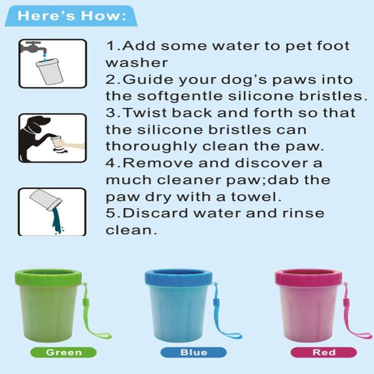 Dog Paw Cleaner – Furry Grooming